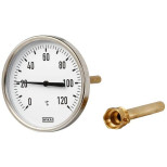 Термометр осевой Wika A50.10 3901807 Дк 80 мм 1/2 дюйма L 100 мм
