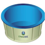 Купель круглая Гринлос 917 1500х1500 мм 