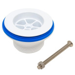 Выпуск для сифона Орио А-7004-2 с пластиковой решёткой 1 1/2 дюйма 70 мм 