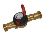 Счётчик крыльчатый одноструйный Тепловодомер ВСГН для горячей воды Ду 32 Ру16 150С 260 мм