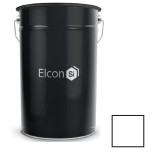 Эмаль термостойкая Elcon КО-828 400 градусов белая 25 кг