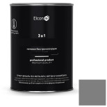 Грунт-эмаль по ржавчине Elcon 3 в 1 матовая RAL 7024 графит 0,8 кг 