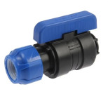 Кран шаровой компрессионный с внутренней резьбой Дн 50х1 1/2 дюйма