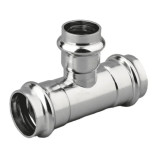 Изображение товара Тройник SantechSystems AISI 304 нержавеющая сталь пресс Дн 35 мм