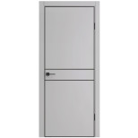 Изображение товара Межкомнатная дверь Двери Про ДП-52 Silver Gray глухая 1900x600 мм МДФ и массив сосны