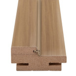 Коробка дверная телескопическая экошпон Olovi Дуб золотистый однопольная с уплотнителем без фурнитуры без притвора 70х32 мм