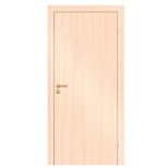 Дверное полотно ламинированное Olovi Дуб беленый глухое с замком 2014 без притвора 2000х600 мм