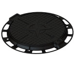 Люк канализационный Standartpark 35258-25М А15 с запорным устройством чугунный