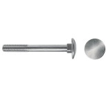 Болт мебельный SWFS DIN603 М8х30 мм 100 шт