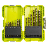 Набор сверл по металлу Ryobi RAK19HHS2 5132004390 19 шт