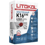 Клей для плитки Litokol Litolight K16 15 кг