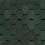 Изображение товара Гибкая черепица Tegola Comfort Garda Verde 479 1000x337 мм зеленая