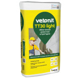 Штукатурка цементная Vetonit TT30 Light облегченная 25 кг