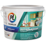 Краска для стен и потолков Profilux PL-13L глубокоматовая супербелая база 1 14 кг
