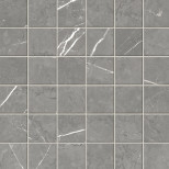 Мозаика из керамогранита Atlas Concorde Forte Dei Marmi Elegant Grey Mosaic лаппатированная 300х300 мм