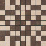 Мозаика из керамогранита Grasaro Travertino G-420(430)/PR/m01 полированная 300x300 мм