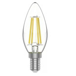 Лампа филаментная Gauss Basic Filament 1031115 Свеча 4,5W 400lm 2700К