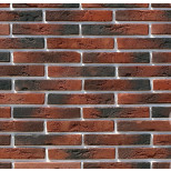 Угловой элемент White Hills Остия брик 380-75 красный