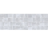 Декор мозаичный Laparet Allure MM60058 серый 600х200 мм