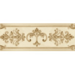 Бордюр керамический Gracia Ceramica Visconti beige 02 010200000089 бежевый 250х85х9 мм