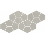 Мозаика керамическая Italon 620110000183 Континуум Сильвер Призм 413х205 мм