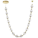 Подвес Odeon Light L-Vision Crystal 5008/64L ODL23  64W золотой/прозрачный