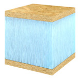 Панель Ruspanel RPG Sandwich OSB+XPS+OSB 2400х600х100 мм 