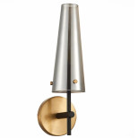 Бра ST Luce SL1209.301.01 E14 1х40W бронза/черный/дымчатый 