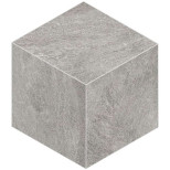 Мозаика из керамогранита Estima Tramontana TN01 Cube Grey 290x250х10 мм 