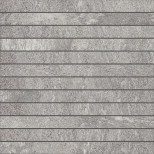 Мозаика из керамогранита Estima Tramontana TN01 Fascia Grey 300x300х10 мм 