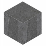 Мозаика из керамогранита Estima Tramontana TN02 Cube Anthracite 290x250х10 мм 