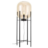 Торшер ST Luce Burasca SL1050.525.01 E27 1х40W черный/коньячный 