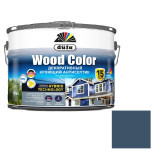 Антисептик кроющий Dufa Wood Color лунная ночь 9 л