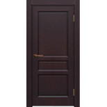 Дверь межкомнатная Komfort Doors Яшма шпон Красное дерево тёмное глухая 2000х900 мм в комплекте коробка 2,5 шт. и наличник 5 шт.