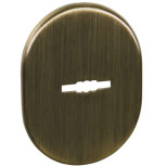 Накладка на сувальдный замок Fuaro 27939 ESC.S.SF/OV.475 AB зелёная бронза