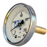 Термометр осевой Завод теплотехнических приборов ТБП-Т Дк 63 мм 1/2 дюйма 200 С L 100 мм