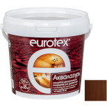 Лак-антисептик акриловый Eurotex Аквалазурь палисандр 0,9 кг