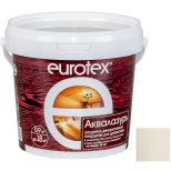 Лак-антисептик акриловый Eurotex Аквалазурь белый 0,9 кг
