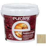 Лак-антисептик акриловый Eurotex Аквалазурь бесцветный 0,9 кг