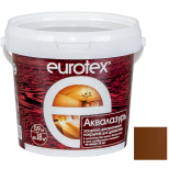 Изображение товара Лак-антисептик акриловый Eurotex Аквалазурь канадский орех 0,9 кг