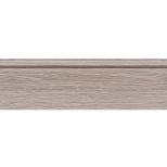 Плинтус из полистирола Decor-Dizayn 005-80SH серый 2400х79х13 мм