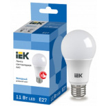 Лампа светодиодная IEK LLE-A60-11-230-65-E27