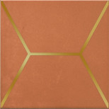 Декор керамический Kerama Marazzi OP/D181/17066 Витраж оранжевый глянцевый 150х150 мм