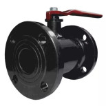 Кран шаровой Маршал 11с67п 2Цф.01.1.016.200/150 неполнопроходной сталь 09Г2С Ду 200 Ру16 фланцевый