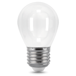 Лампа светодиодная Gauss 105202205 Filament Globe Opal 5W E27 4100K