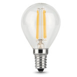 Лампа светодиодная Gauss 105801207-S Filament Globe 7W E14 4100K step dimmable