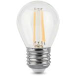 Лампа светодиодная Gauss 105802205-D Filament Globe 5W E27 4100K dimmable 