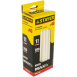 Клеевые стержни Stayer Master 2-06821-W-S40 11х200 мм 40 шт белые