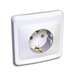 Изображение товара Розетка Schneider Electric Этюд PC16-003b 16А для открытого монтажа белая