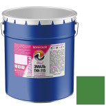 Эмаль Novocolor ПФ-115 салатная глянцевая 25 кг